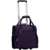 Rockland Melrose Upright Wheeled Underseater Carry-On Luggage, Purple, 15-Inch(Purple)