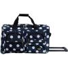 Rockland Rolling Duffel Bag(BLACKDOT)
