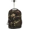 Rockland Single Handle Rolling Backpack, Peace, 19-Inch (R02-PEACE)(CAMO)