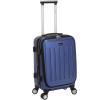 Rockland Titan Hardside Carry-On Spinner Luggage, Purple, Carry-On 19-Inch(Blue)