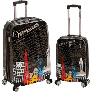 Rockland Departure Hardside Spinner Wheel Luggage, Departure, 2-Piece Set (20/28)(DEPARTURE)
