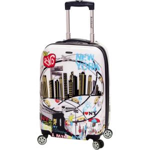 Rockland Departure Hardside Spinner Wheel Luggage, New York, Carry-On 20-Inch