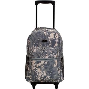 Rockland Double Handle Rolling Backpack, ACU CAMO, One Size(ACU CAMO)