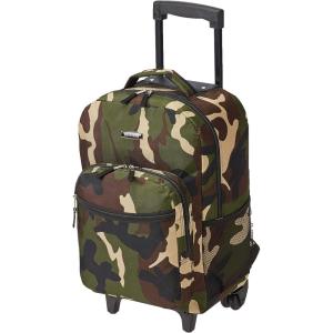 Rockland Double Handle Rolling Backpack, ACU CAMO, One Size(CAMO)