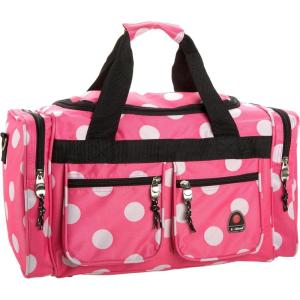 Rockland Duffel Bag(Pink Dot)