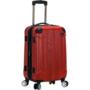 Rockland London Hardside Spinner Wheel Luggage, Orange, Carry-On 20-Inch(Red)