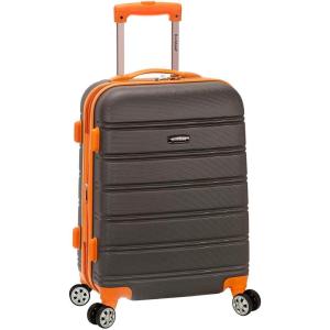 Rockland Melbourne Hardside Expandable Spinner Wheel Luggage, Charcoal, Carry-On 20-Inch(CHARCOAL)