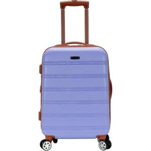Rockland Melbourne Hardside Spinner Wheel Luggage, Rosegold, Carry-On 20-Inch(LAVENDER)