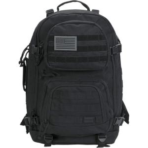 Rockland Military Tactical Laptop Backpack, Green, Large(Black)