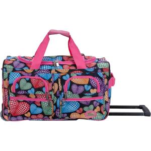Rockland Rolling Duffel Bag(NEWHEART)