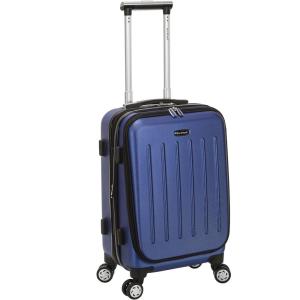 Rockland Titan Hardside Carry-On Spinner Luggage, Purple, Carry-On 19-Inch(Blue)