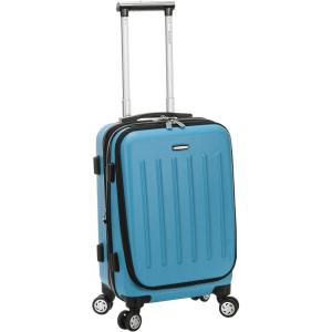 Rockland Titan Hardside Carry-On Spinner Luggage, Purple, Carry-On 19-Inch(Turquoise)