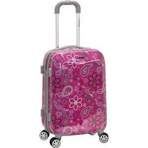 Rockland Vision Hardside Spinner Wheel Luggage, Bandana, Carry-On 20-Inch