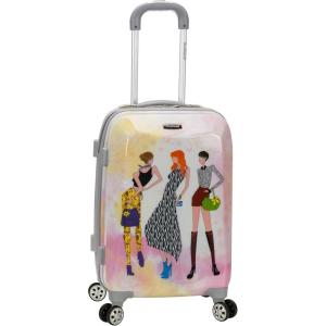 Rockland Vision Hardside Spinner Wheel Luggage, Fashion, Carry-On 20-Inch