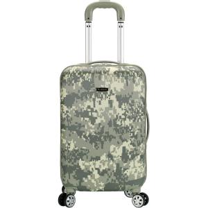 Rockland Safari Hardside Spinner Wheel Luggage, ACU CAMO, Carry-On 20″(ACU CAMO)