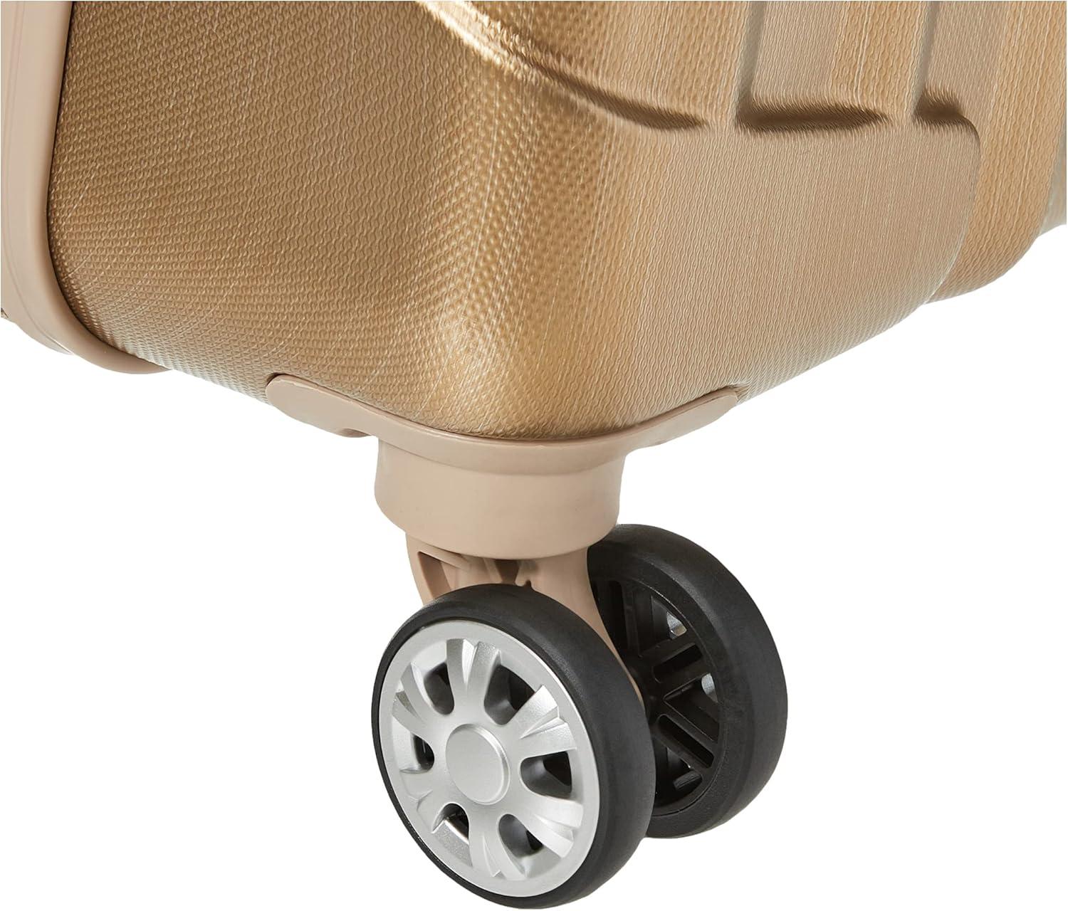 imageRockland Melbourne Hardside Expandable Spinner Wheel Luggage 2TONENAVY 2 Piece 2028Bronze