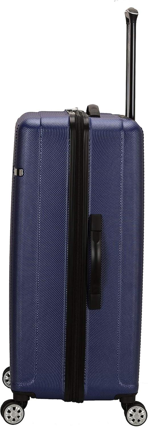 imageRockland Skyline Hardside Spinner Wheel Luggage Set Blue 3Piece Set 202428Blue