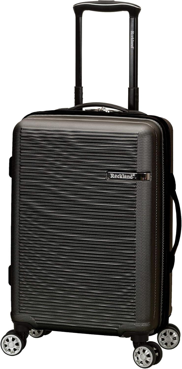 imageRockland Skyline Hardside Spinner Wheel Luggage Set Blue 3Piece Set 202428Grey