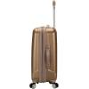 Rockland Melbourne Hardside Expandable Spinner Wheel Luggage, 2TONENAVY, 2 Piece (20″/28″)(Bronze)