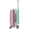 Rockland Melbourne Hardside Expandable Spinner Wheel Luggage, 2TONENAVY, 2 Piece (20″/28″)(Mint)