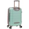 Rockland Melbourne Hardside Expandable Spinner Wheel Luggage, 2TONENAVY, 2 Piece (20″/28″)(Mint)