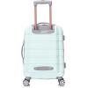 Rockland Melbourne Hardside Expandable Spinner Wheel Luggage, 2TONENAVY, 2 Piece (20″/28″)(Multicolor)