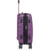 Rockland Melbourne Hardside Expandable Spinner Wheel Luggage, 2TONENAVY, 2 Piece (20″/28″)(Purple)