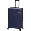 Rockland Skyline Hardside Spinner Wheel Luggage Set, Blue, 3-Piece Set (20/24/28)(Blue)