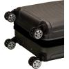 Rockland Skyline Hardside Spinner Wheel Luggage Set, Blue, 3-Piece Set (20/24/28)(Grey)