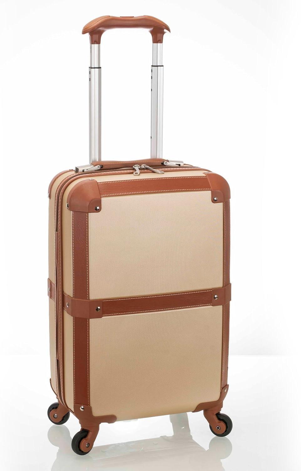 imageRockland Stage Coach 20Inch Rolling Trunk Champagne 20InchChampagne