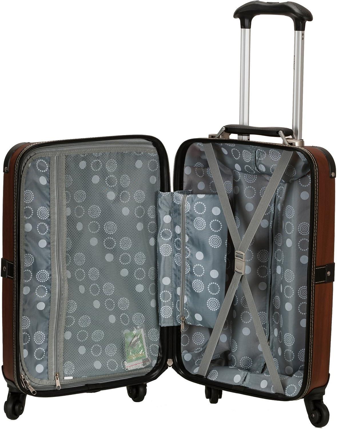 imageRockland Stage Coach 20Inch Rolling Trunk Champagne 20InchChampagne