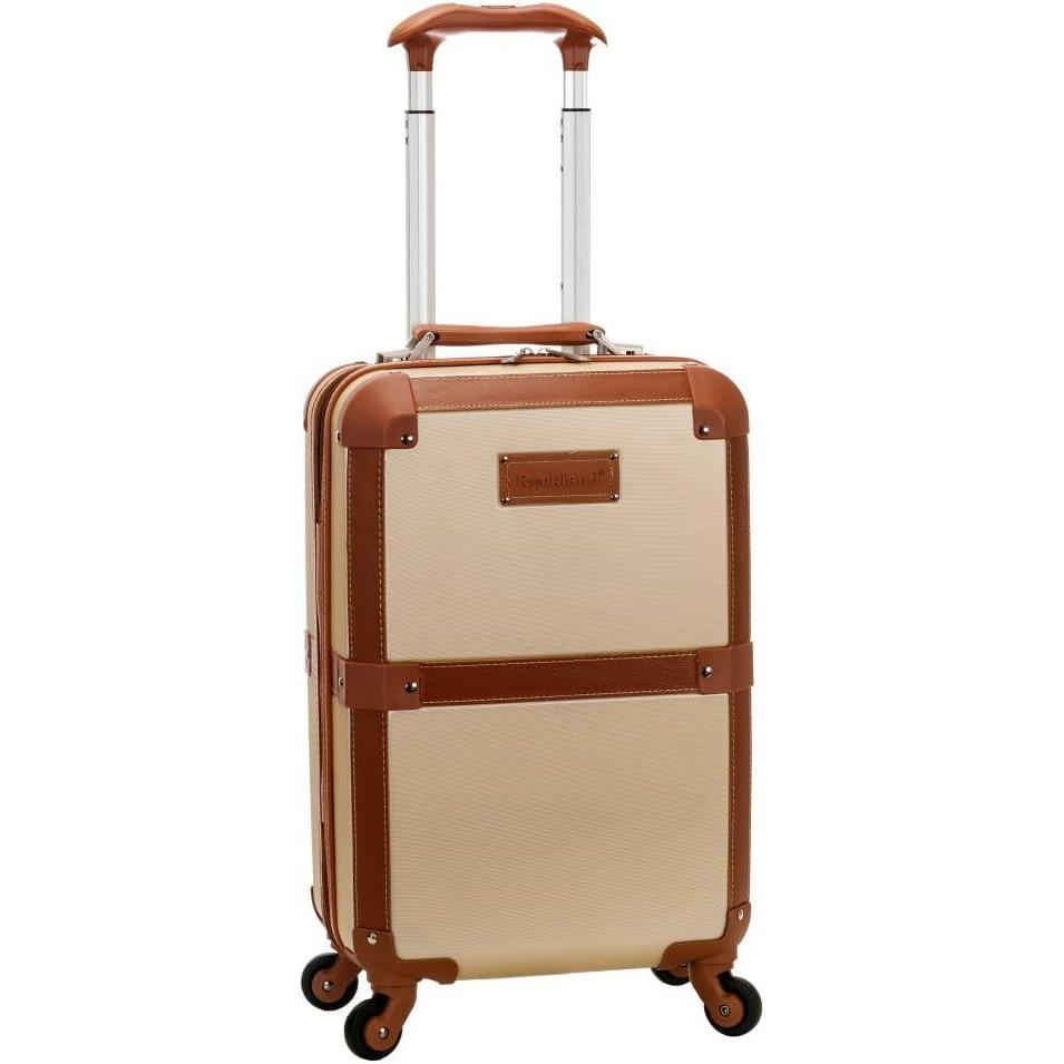 imageRockland Stage Coach 20Inch Rolling Trunk Champagne 20InchChampagne