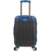 Rockland London Hardside Spinner Wheel Luggage, Two Tone Grey, Carry-On 20-Inch(Grey)