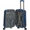 Rockland London Hardside Spinner Wheel Luggage, Two Tone Grey, Carry-On 20-Inch(Grey)