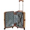 Rockland Stage Coach 20-Inch Rolling Trunk, Champagne, 20-Inch(Champagne)