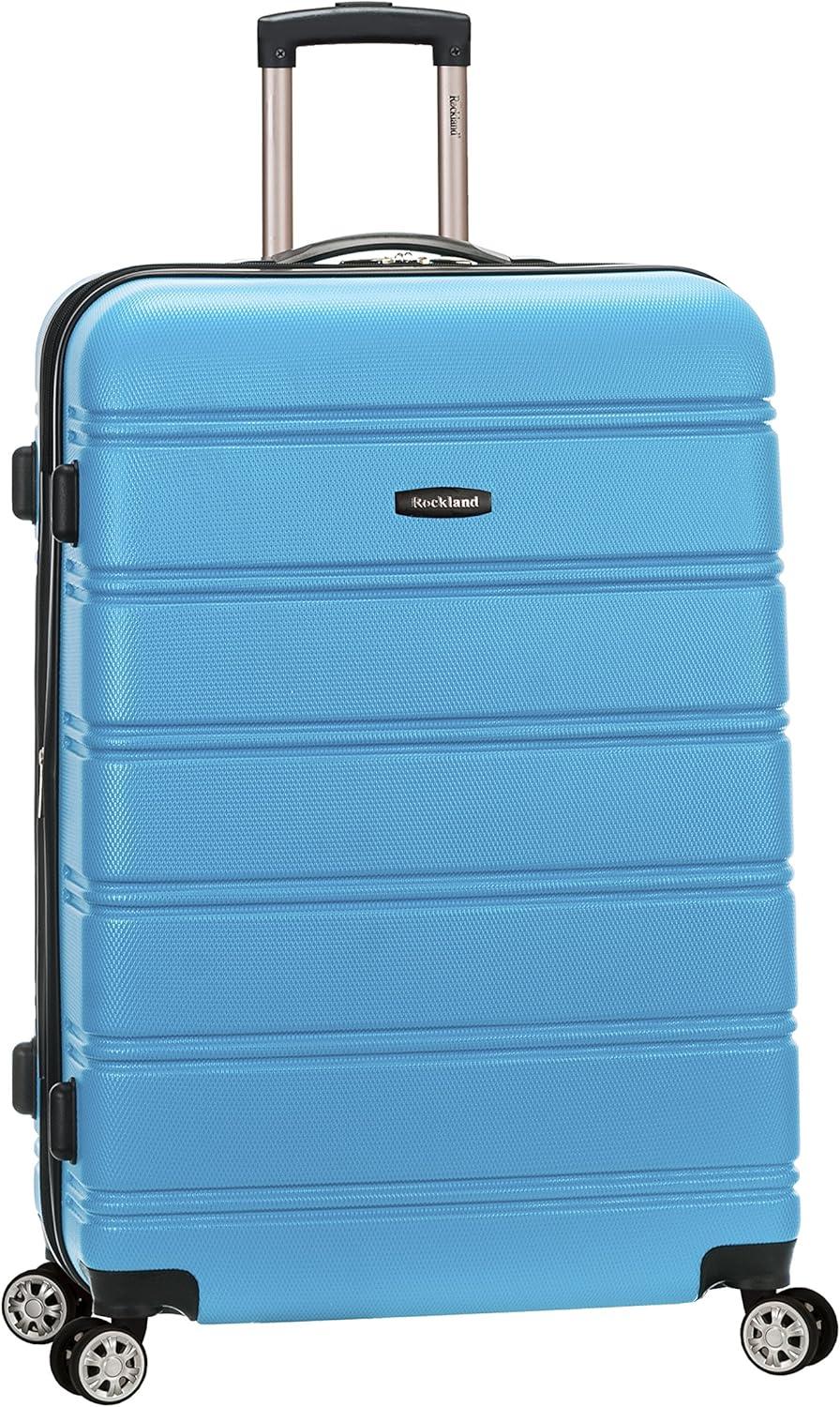 imageRockland Vara Softside 3Piece Upright Luggage Set Acu Camo 3Piece Set 20 inch28 inch22 inch duffelTURQUOISE