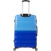 Rockland Melbourne Hardside Expandable Spinner Wheel Luggage Set, White, Carry-On 20-Inch and Tote 14-Inch(Two Tone Blue)
