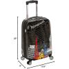 Rockland Departure Hardside Spinner Wheel Luggage, America, Carry-On 20-Inch(DEPARTURE)