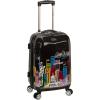 Rockland Departure Hardside Spinner Wheel Luggage, America, Carry-On 20-Inch(AMERICA)