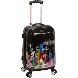 Rockland Departure Hardside Spinner Wheel Luggage, America, Carry-On 20-Inch(AMERICA)